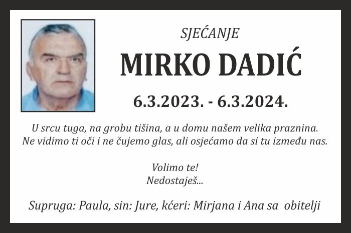 Mirko  Dadić