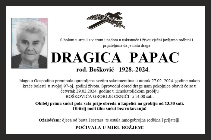 Dragica  Papac