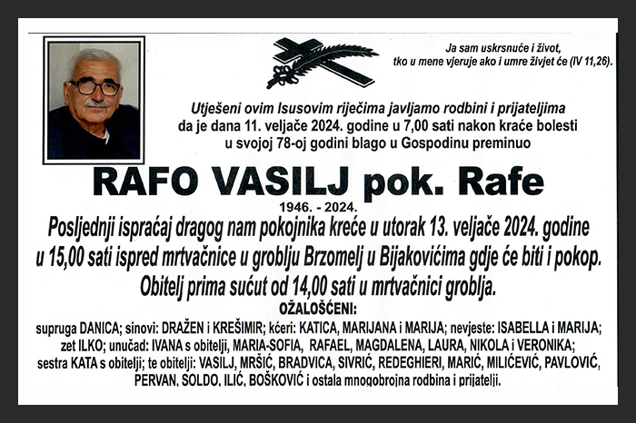 Rafo  Vasilj