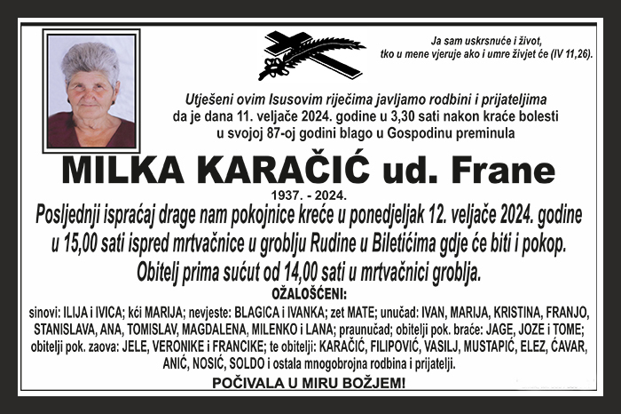 Milka  Karačić