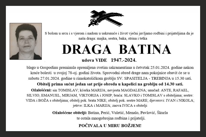 Draga  Batina
