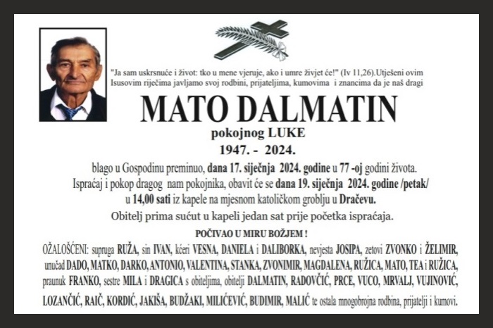 Mato  Dalmatin
