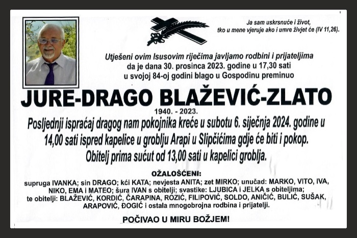 Jure-Drago  Blažević-Zlato