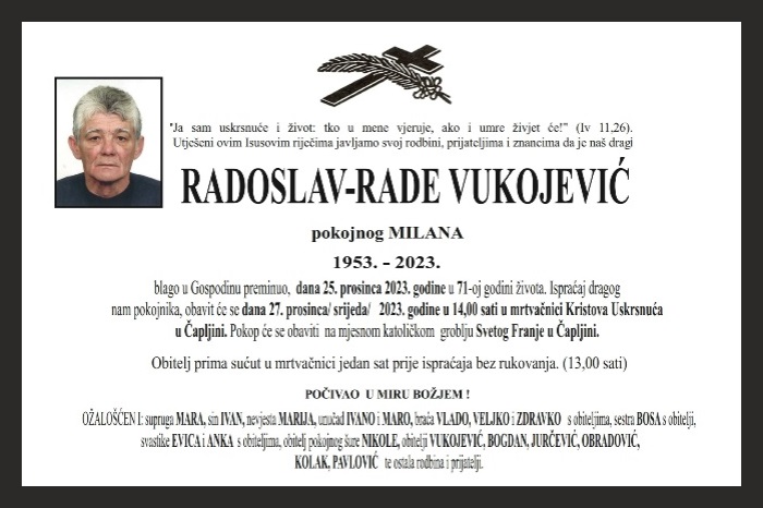 Radoslav-Rade  Vukojević