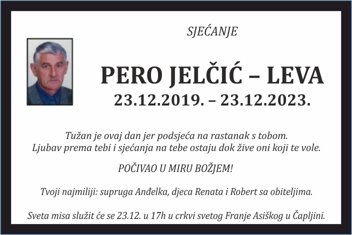 Pero Jelčić –  Leva
