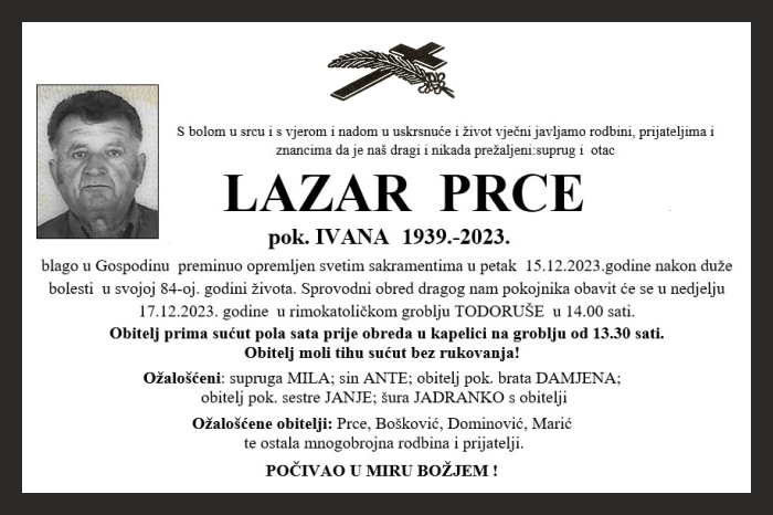 Lazar  Prce