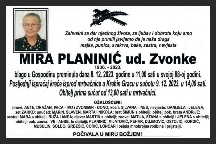 Mira  Planinić