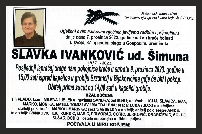 Slavka  Ivanković
