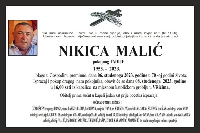Nikica  Malić