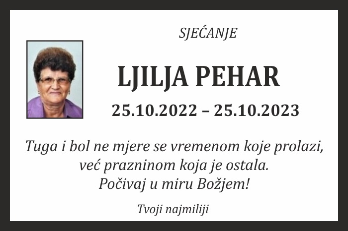 Ljilja  Pehar