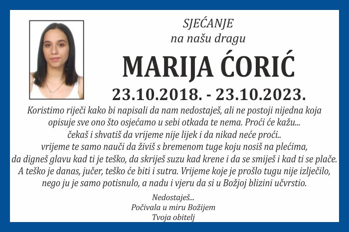 Marija  Ćorić