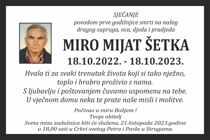 Miro Mijat  Šetka