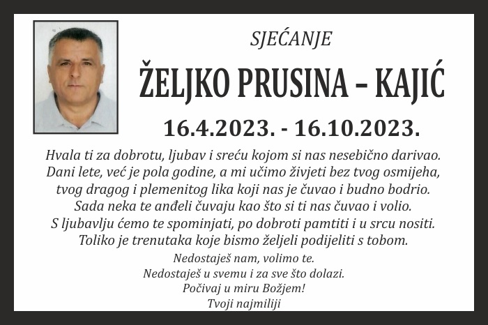Željko Prusina –  Kajić