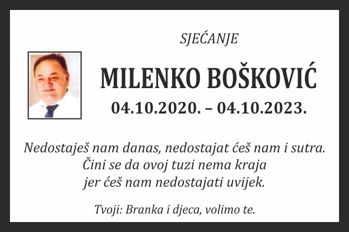Milenko  Bošković