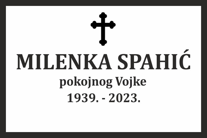 Milenka – Mila  Spahić