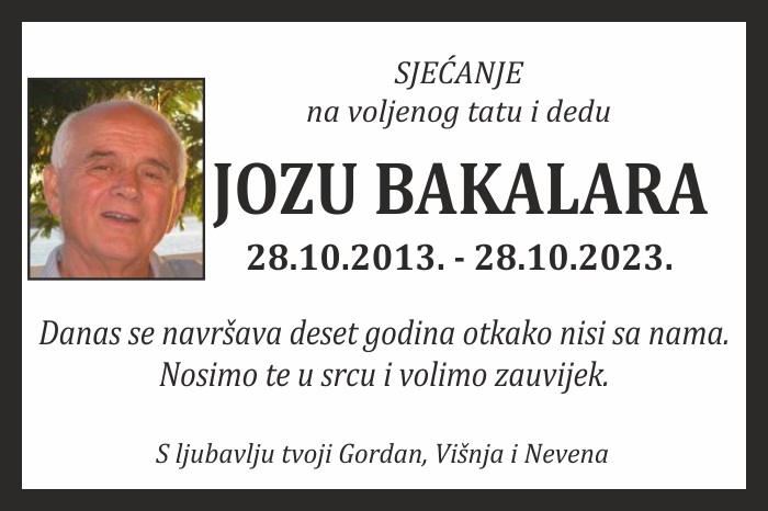 Jozo  Bakalar