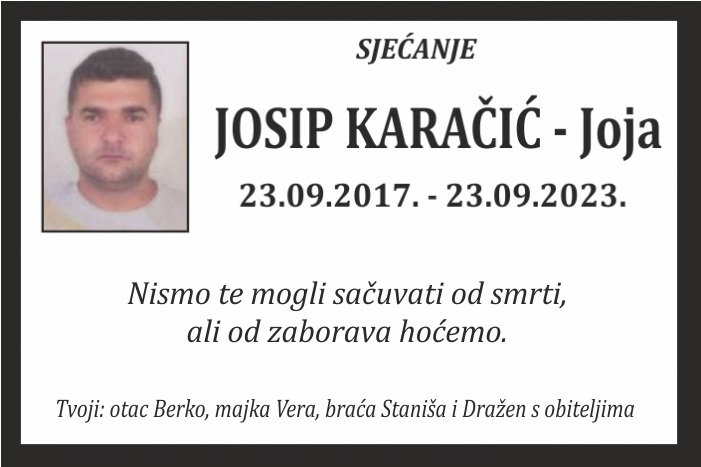 Josip Karačić –  Joja