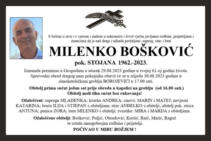 Milenko  Bošković