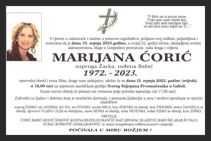 Marijana  Ćorić