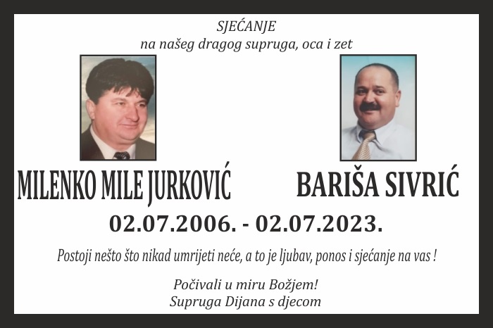 Milenko Mile Jurković – Bariša  Sivrić
