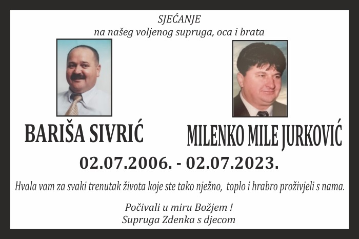 Bariša Sivrić – Milenko Mile  Jurković