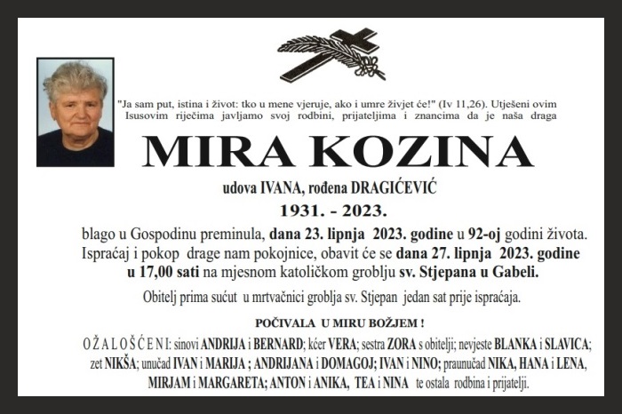 Mira  Kozina