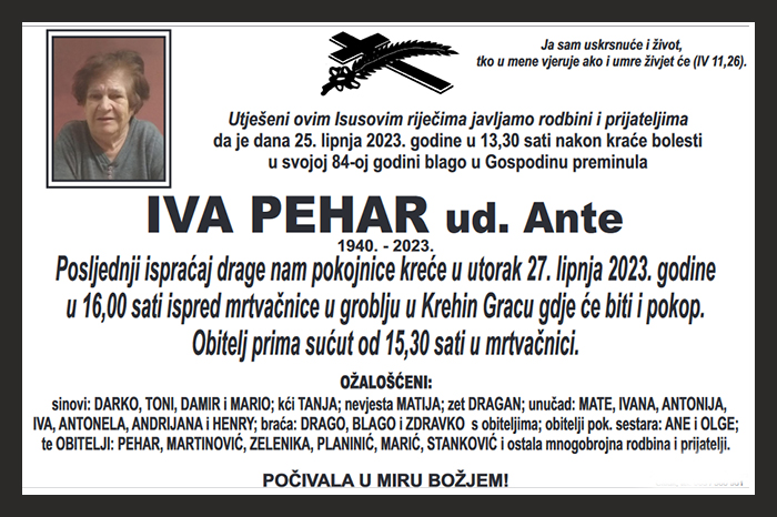 Iva  Pehar