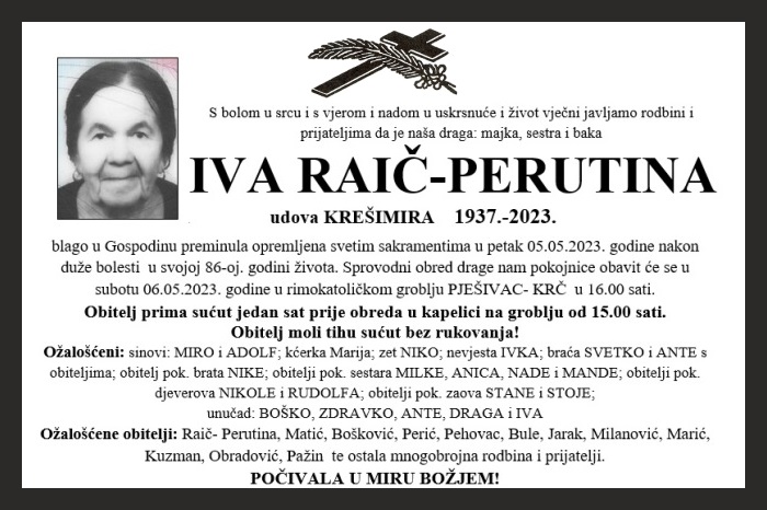 Iva Raič –  Perutina