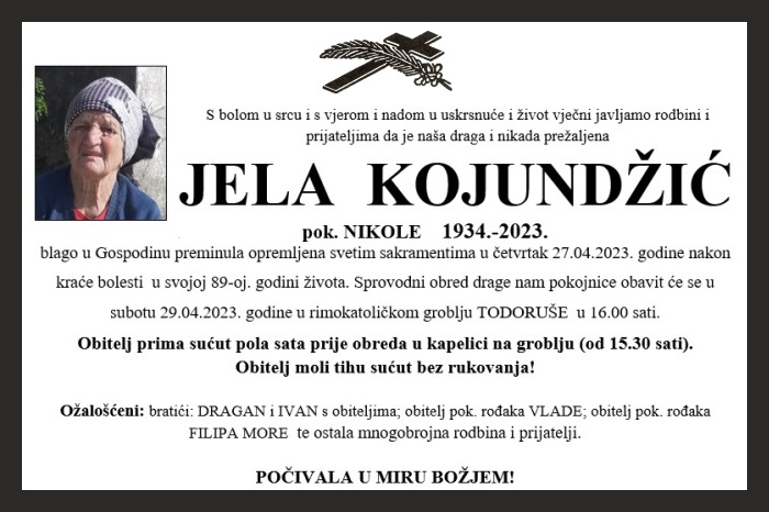Jela  Kojundžić