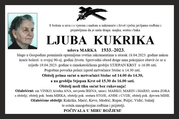 Ljuba  Kukrika