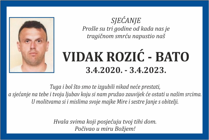 Vidak Rozić –  Bato