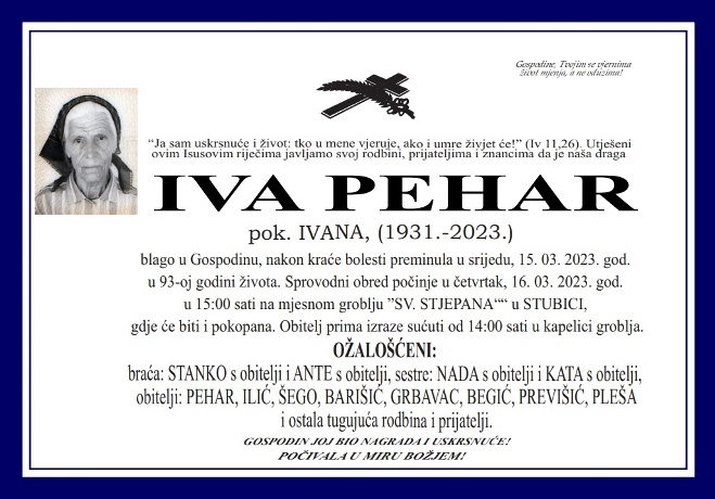 Iva  Pehar