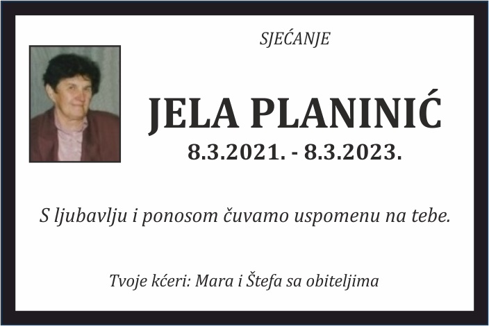 Jela  Planinić