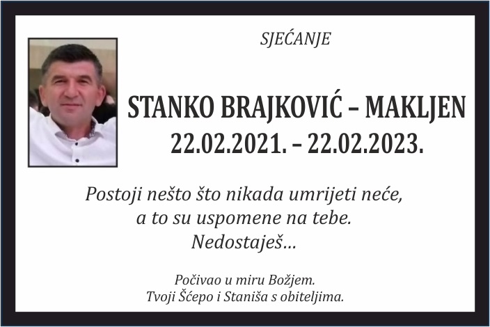 Stanko Brajković –  Makljen