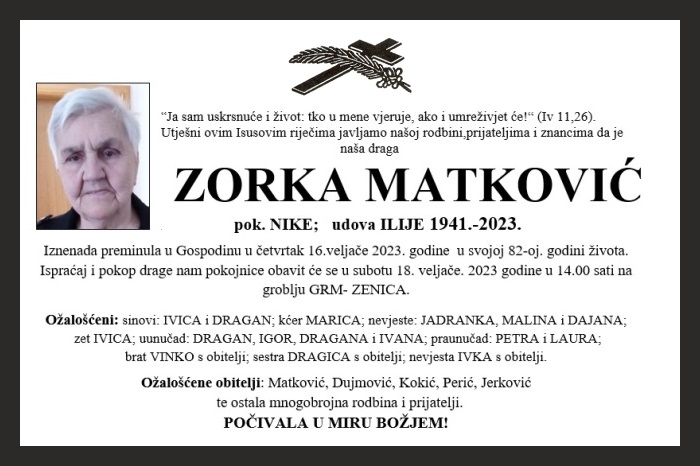 Zorka  Matković