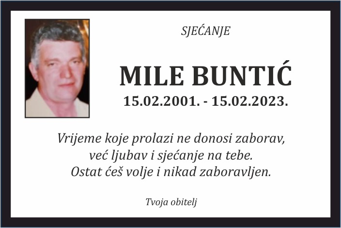 Mile  Buntić