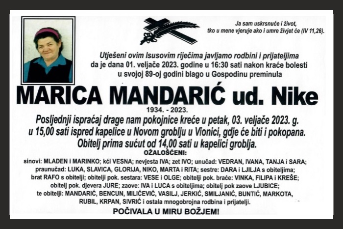 Marica  Mandarić