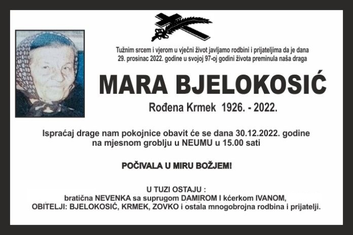 Mara  Bjelokosić