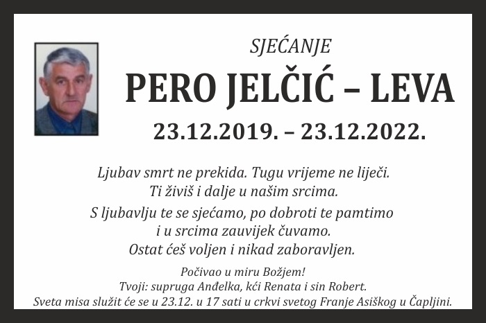 Pero Jelčić –  Leva