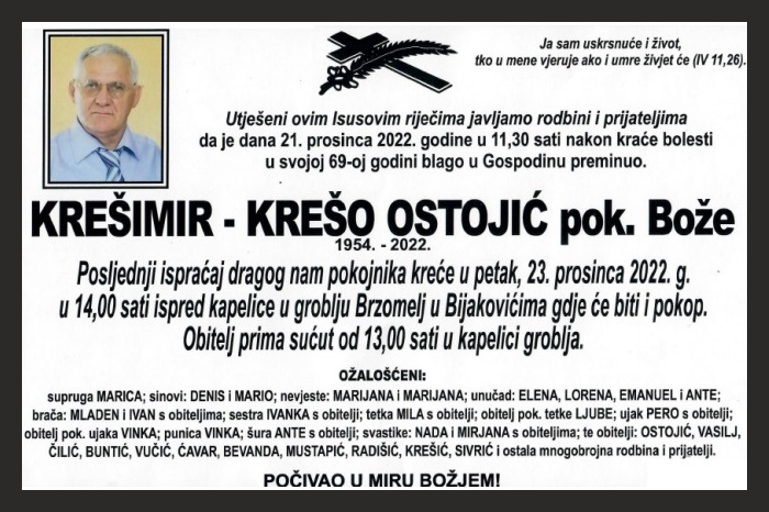 Krešimir – Krešo  Ostojić