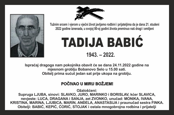 Tadija  Babić