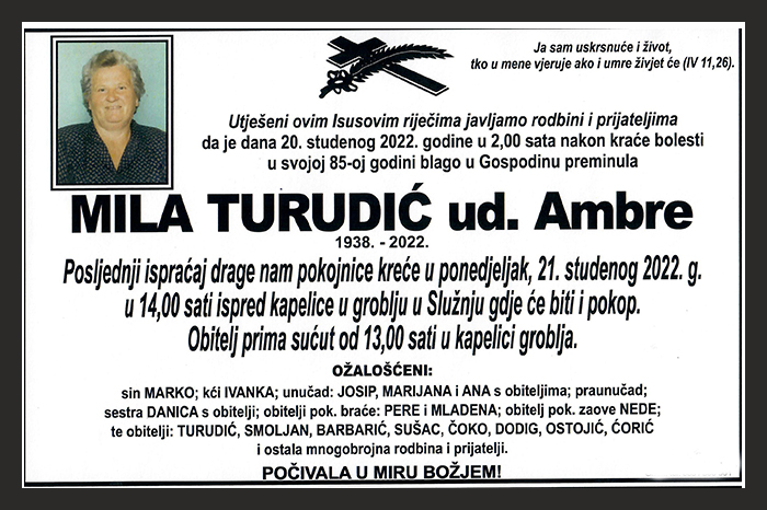 Mila  Turudić