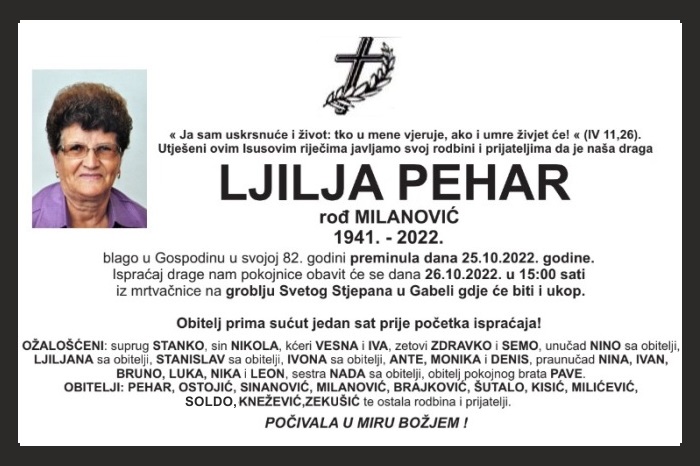 Ljilja  Pehar