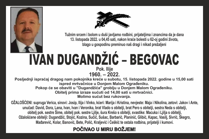 Ivan Dugandžić –  Begovac