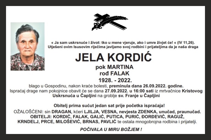 Jela  Kordić