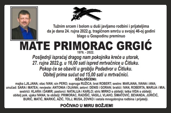 Mate Primorac  Grgić