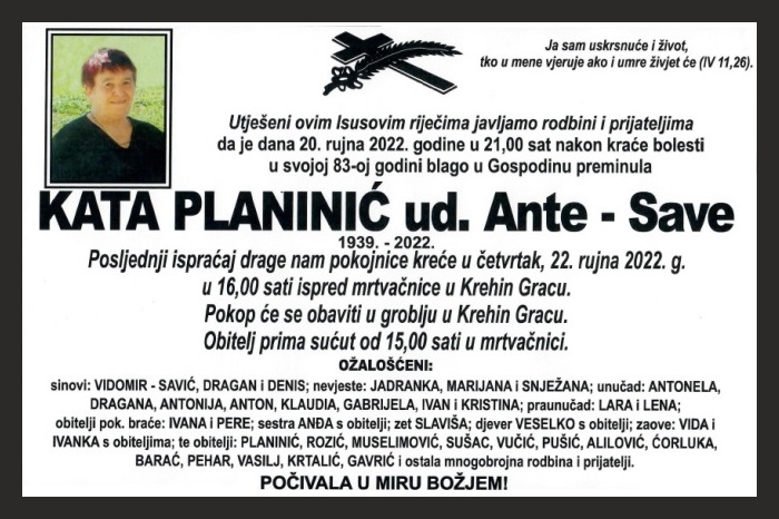 Kata  Planinić