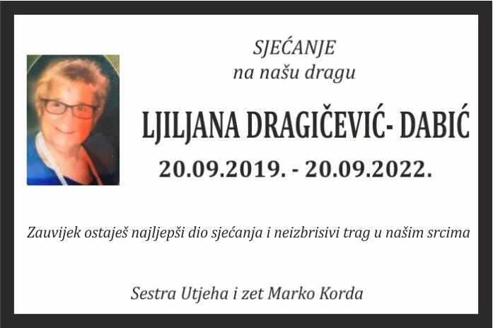 Ljiljana Dragičević –  Dabić