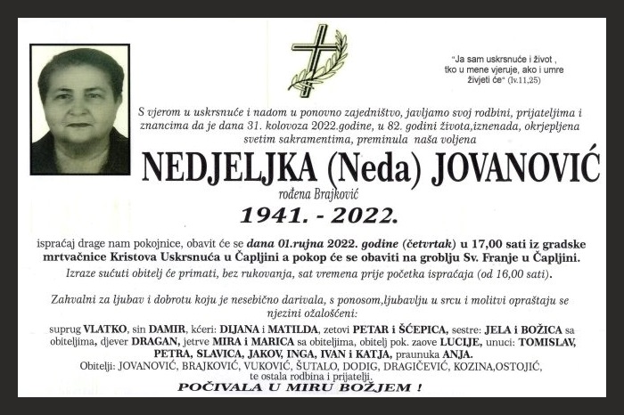 Nedjeljka  Jovanović