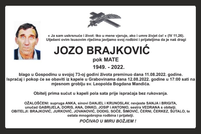 Jozo  Brajković